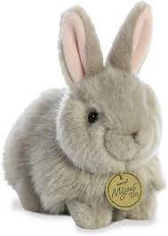 BGAW26362 Stuffed Toy Miyoni- Angora Bunny Grey