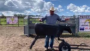 TKCROSS1 Cross Heels Roping Machine - Ground Drive