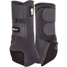 TKCLS202-L Hind-Charcoal Splint Boot Protective Legacy 2