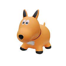 BGFHA1401 Farm Hoppers Dog - Yellow