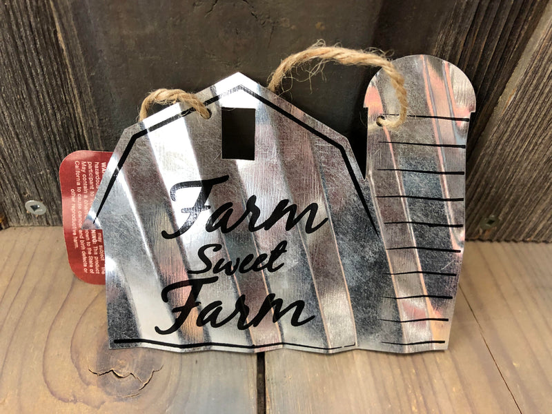 BG87-1451-954 Metal Quote Signs Barn