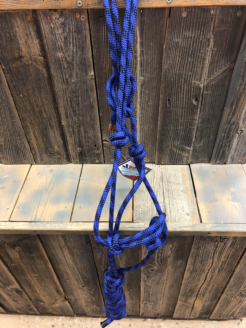 TKRH3315 FULL Halter Rope w/Lead Asst'd Colours