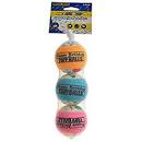PS340-70009 Dog Toy - Tuff Balls Happy Birhtday 3 PKG