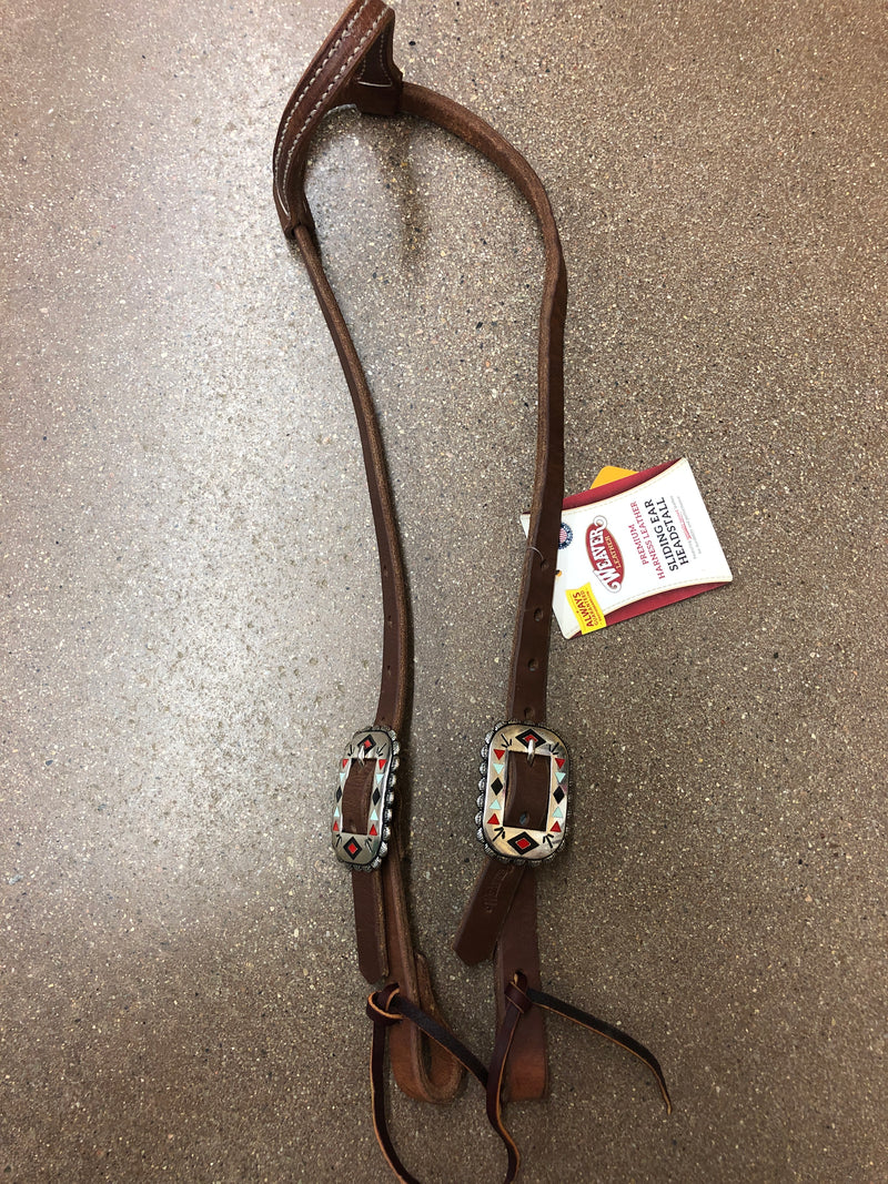 TK10036-01-07 Headstall Sliding Ear Native