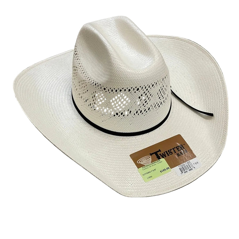 CLT73292 Cowboy Hat Straw- Twister