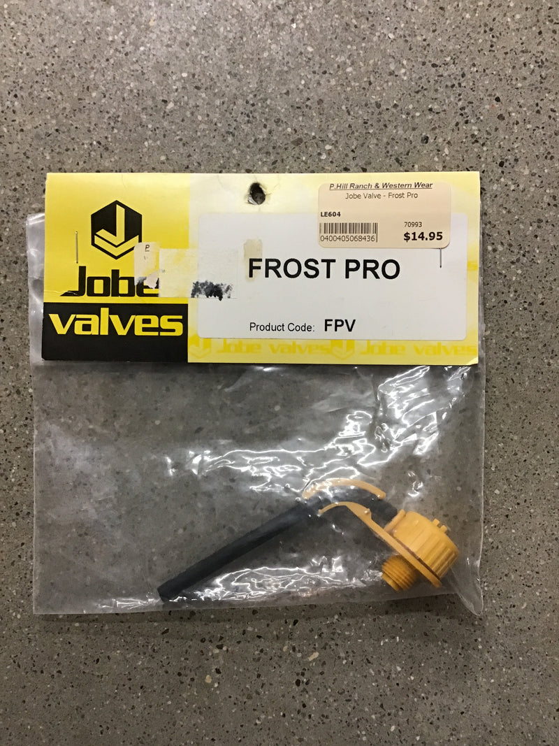 LE604 Jobe Valve - Frost Pro