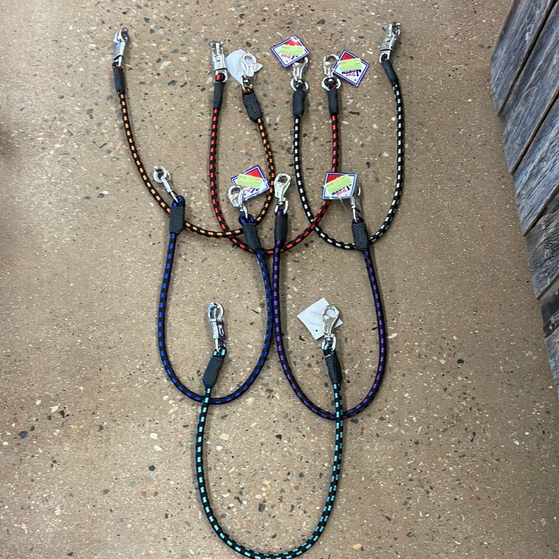 TKSS3017 Bungee Cord Trailer Ties w/Panic Bull Snap Hardeware 36" Assorted