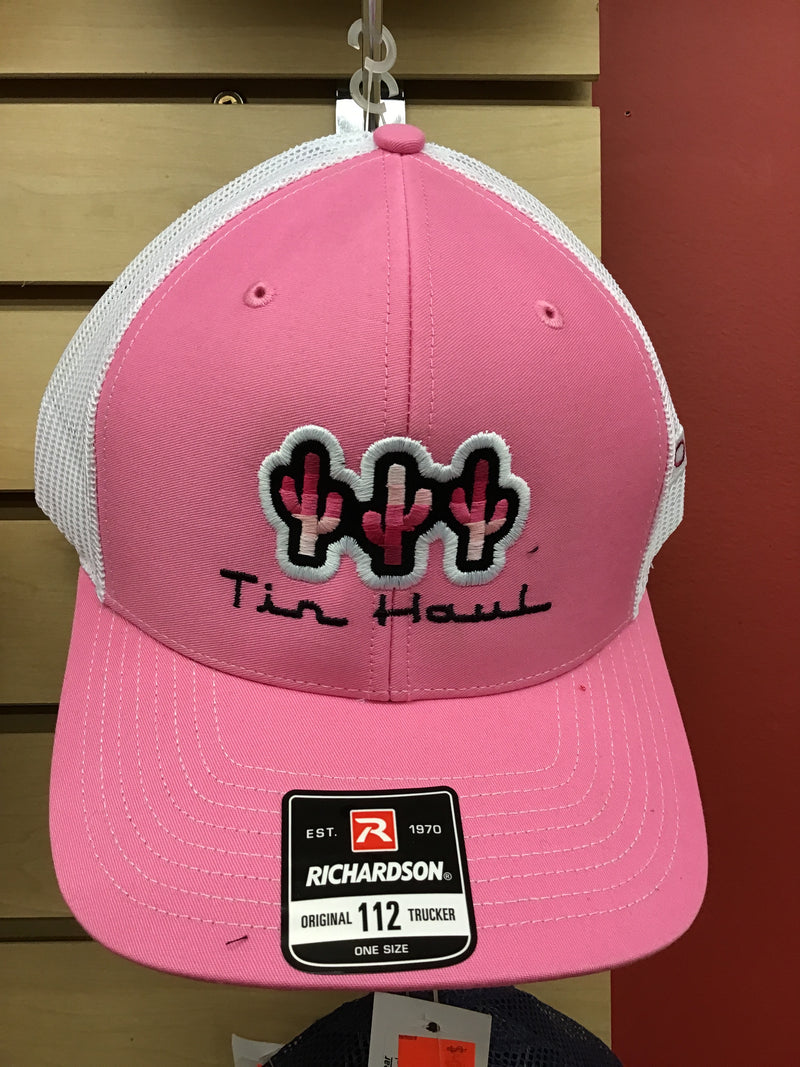 CL10-077-0501-0934 Ball Cap Tin Haul Cactus Pink