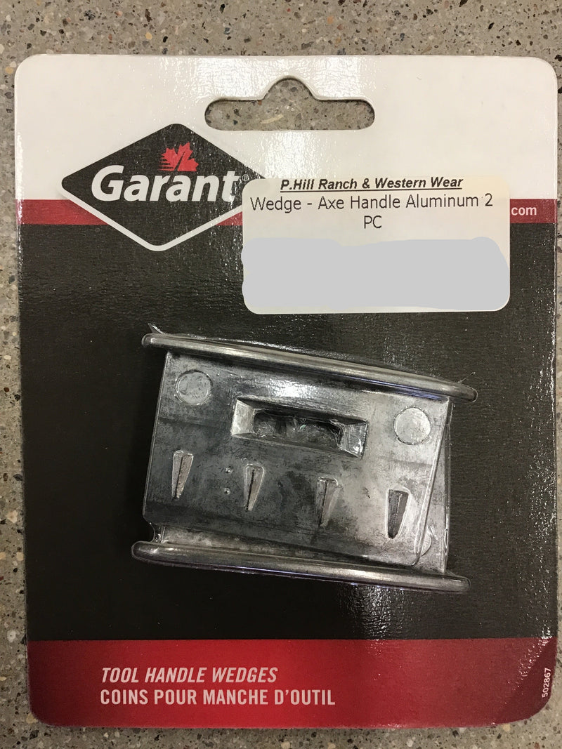 HG4108700 Wedge - Axe Handle Aluminum 2 PC