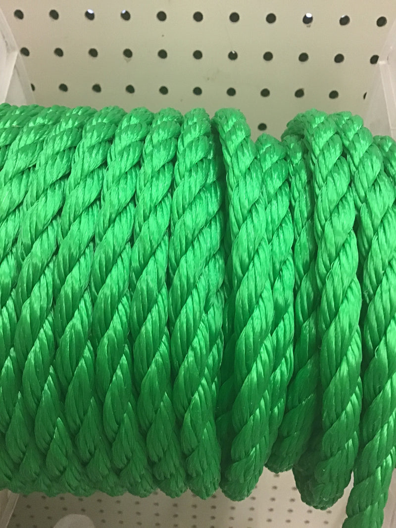 HG392 Rope Poly 1/2" Colored Twist / FOOT