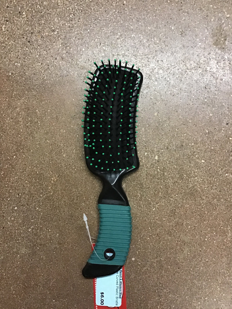 TK374442 Brush  Mane Curved Plastic Bristle