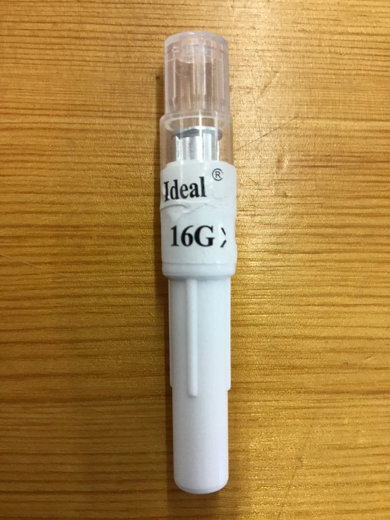 AC100473 Needle Aluminum Hub 16g x 3/4" 5Pk