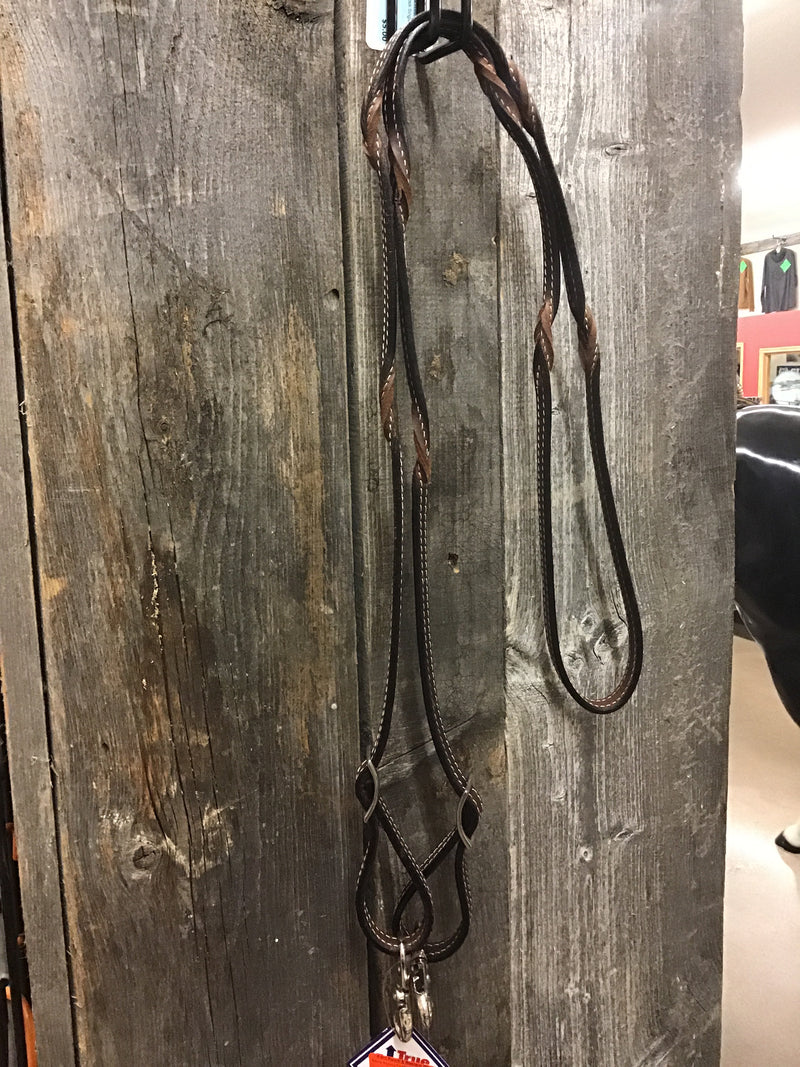 TKWR7070 Reins Roping Twisted Knot w/ Scissor Snap