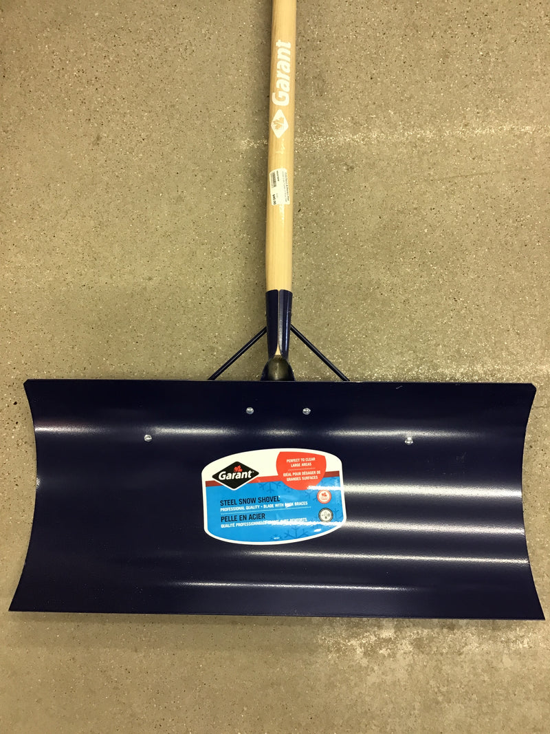 HG4274049 Shovel Snow Pusher Shopmaster Blue Steel