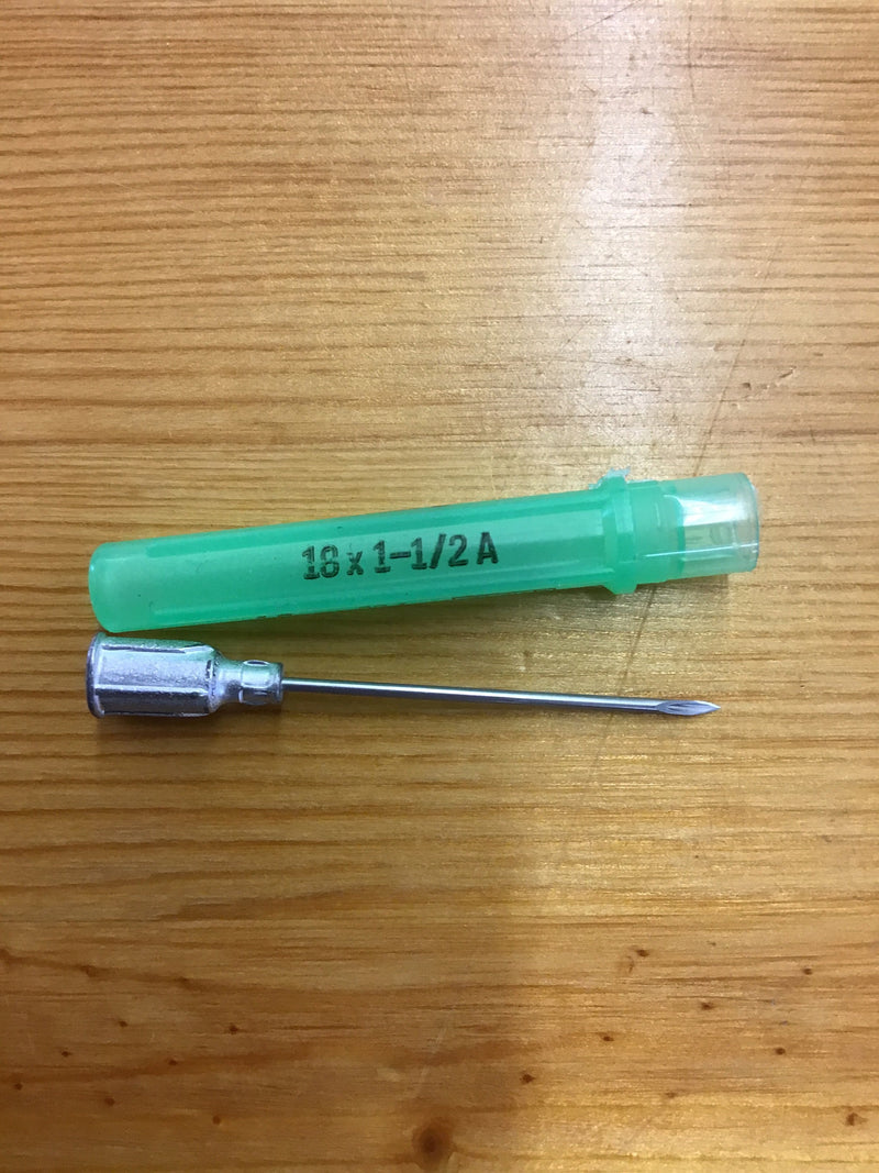 AC226 Needle Aluminum Hub 16g x 11/2" 5Pk