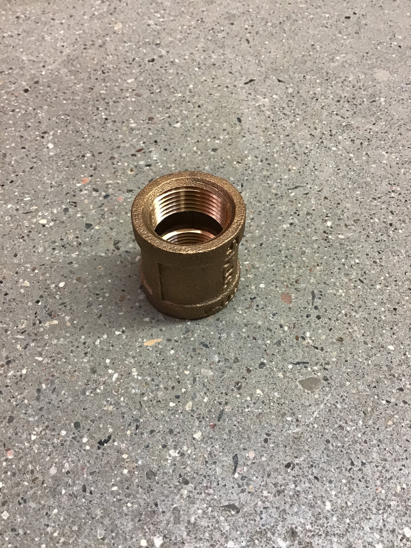 LE407029007 Coupling 3/4" Brass