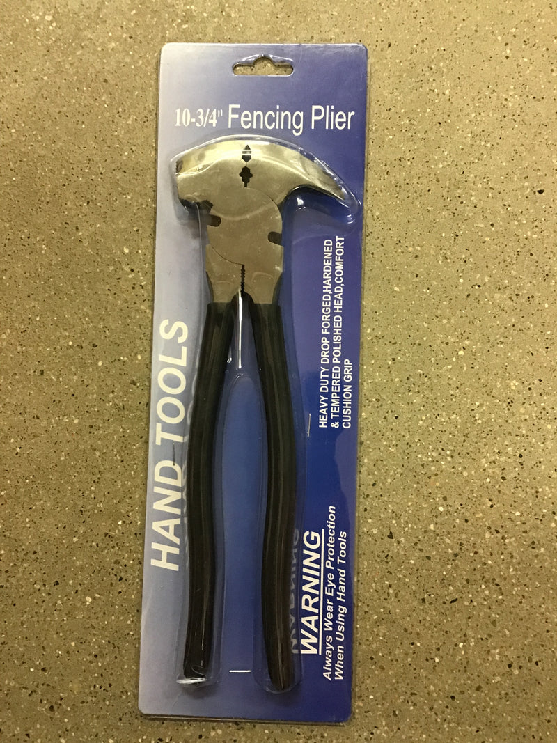 FE376-418 Fencing Plier 10 3/4" Black