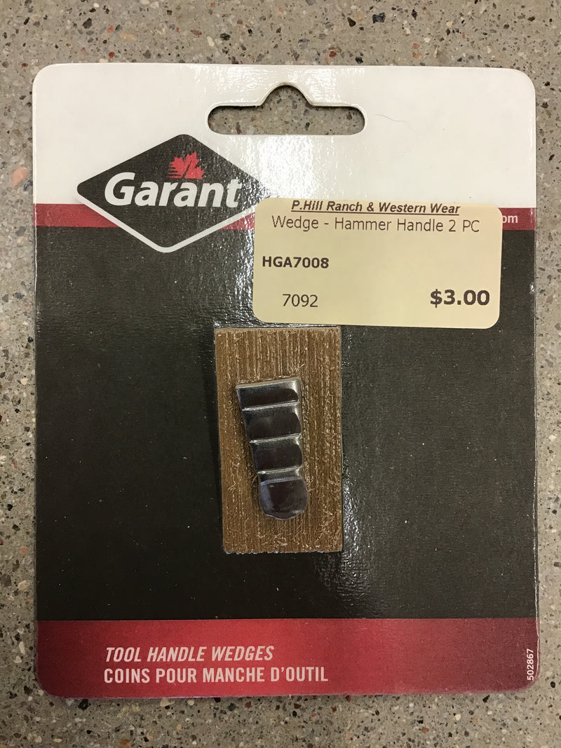 HGA7008 Wedge - Hammer Handle 2 PC