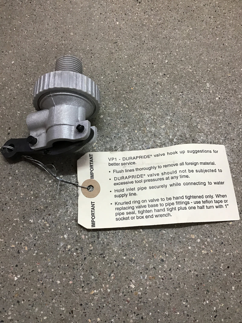 LE3923 Water Bowl Valve 1/2" GREY Plasti