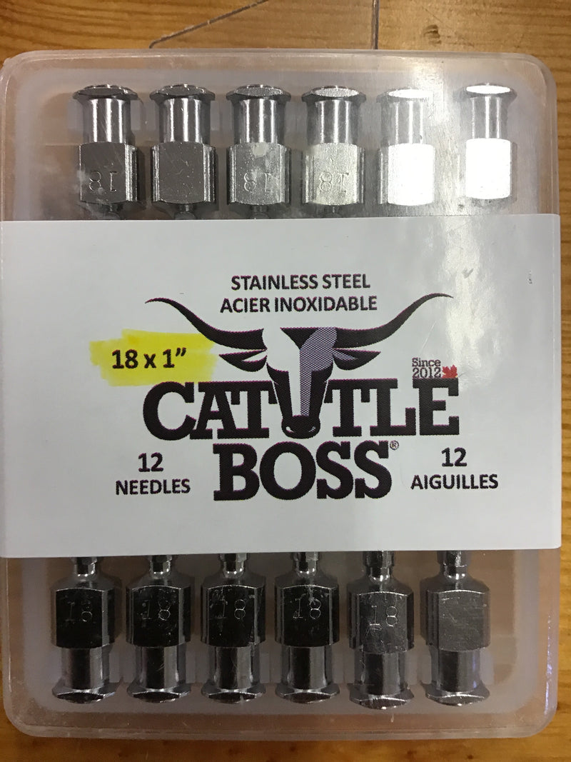 AC100324 Needle S.S. 18gax1"/ Doz