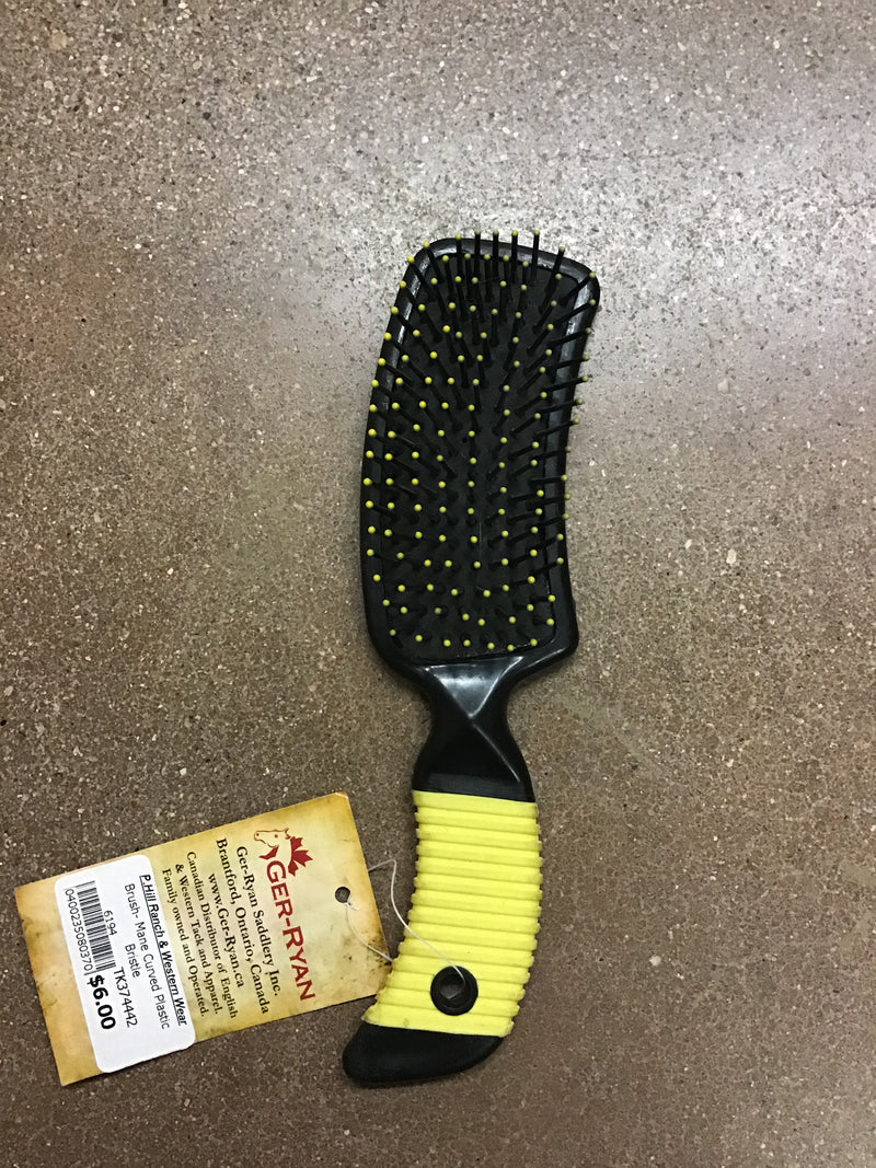 TK374442 Brush  Mane Curved Plastic Bristle