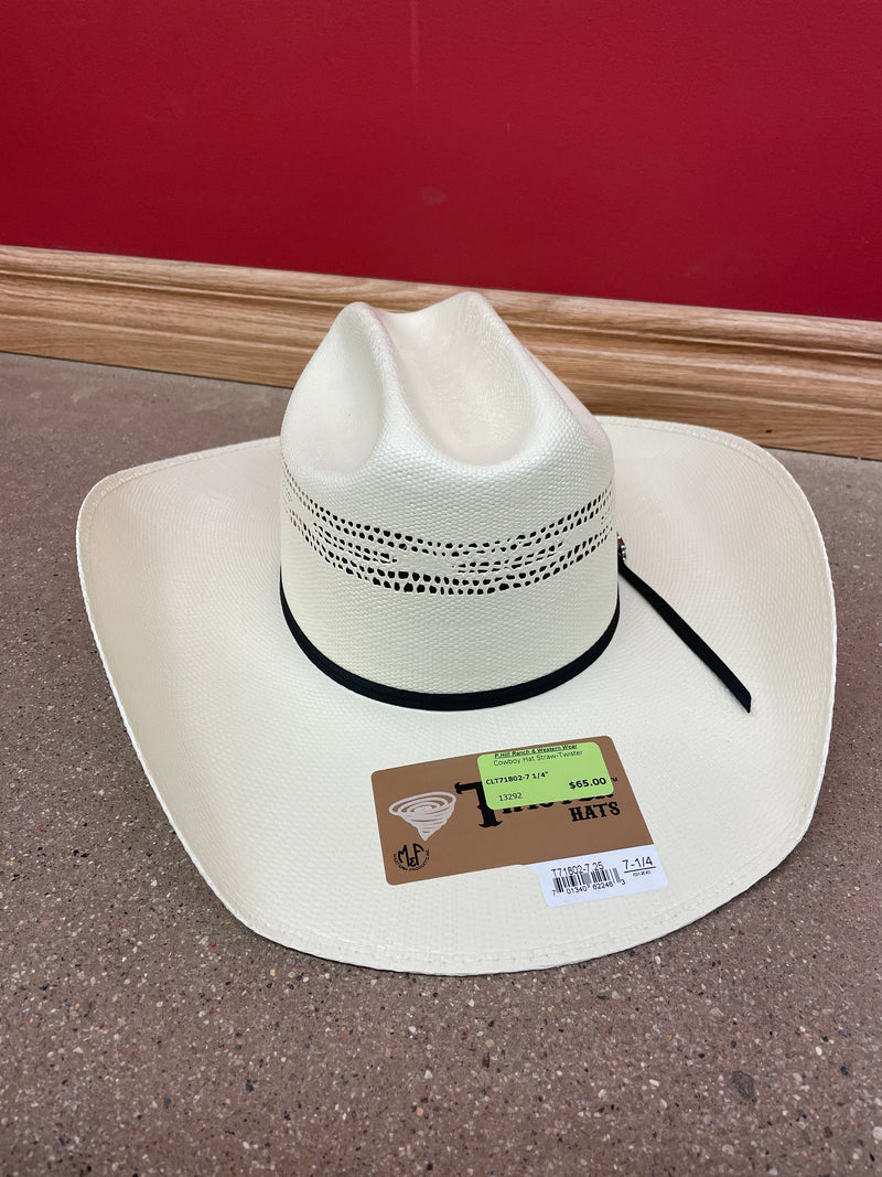 CLT71802 Cowboy Hat Straw-Twister