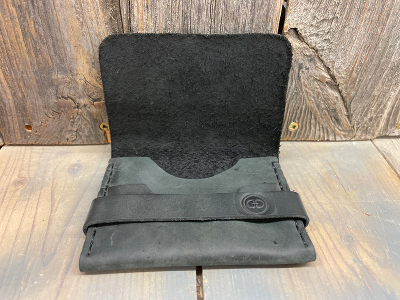 BGCARDPOUCH NORTH ROCK Leather Card Pouch Holder