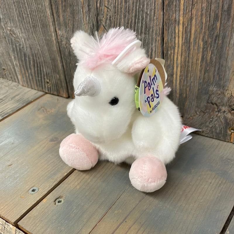 BG87-89889-0-S5 Palm Pals Plush- Unicorn