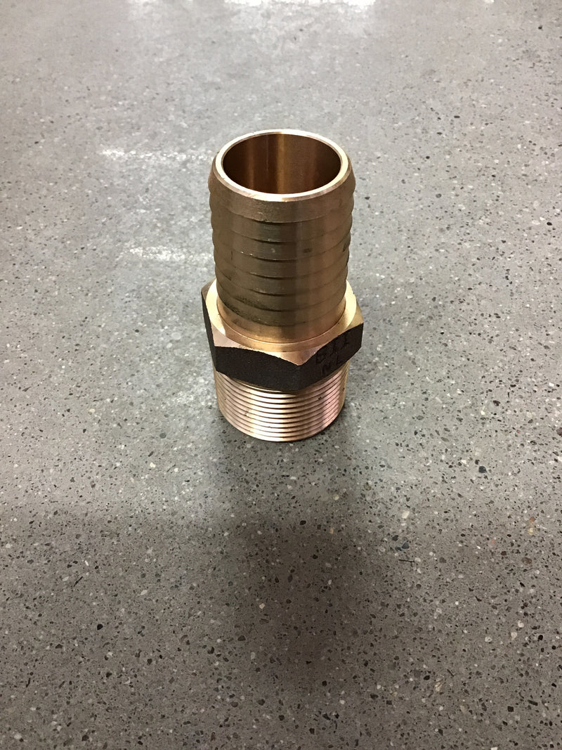 LE4430-0301000125 Male Adapter - 1 1/4" Brass