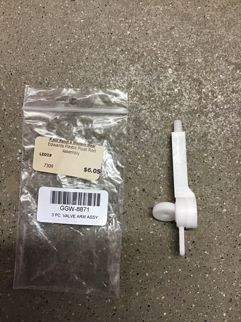 LEGGW-8871 NS-6P Edwards Plastic Float Rod Assembly