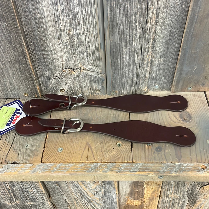 TKWA2801-DKO Spur Straps Mens Contoured Dark Oil