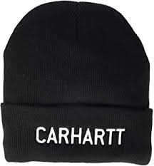 CL104540--Black Toque-Carhartt Knit Fleece Lined Beanie