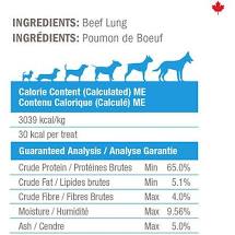 PSVP106 Dog Treat Crumps Lung Tendersticks