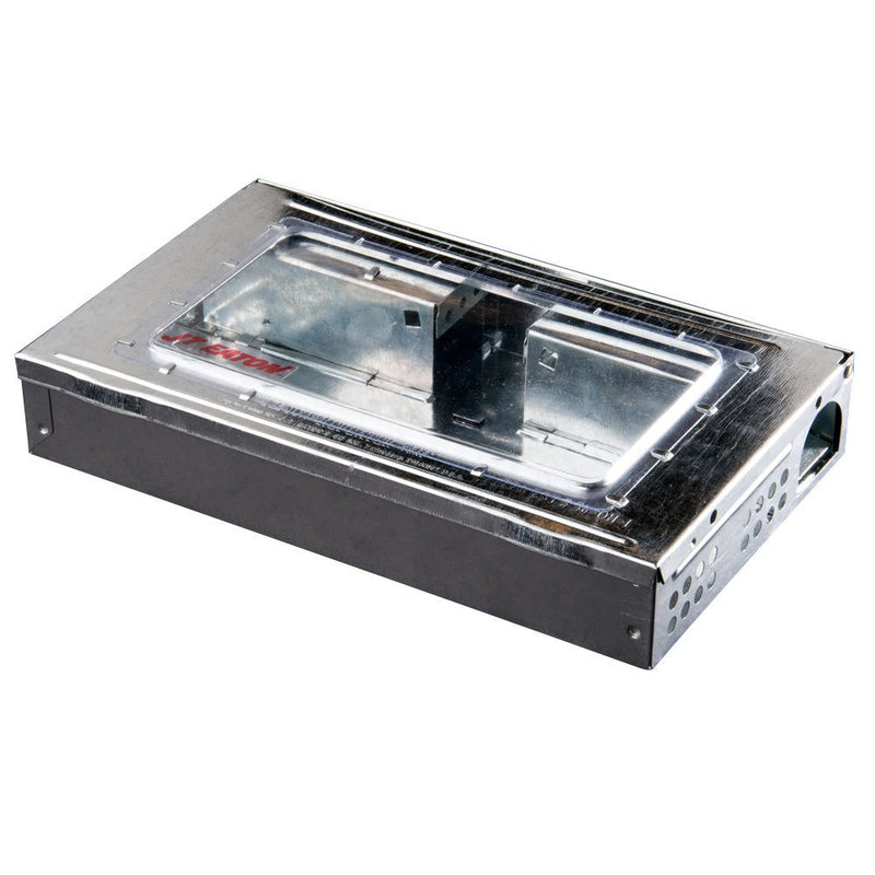 HG636-005 Mouse Trap-Metal Repeater SLIM Clear Lid