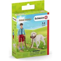 BGSCH42478 Walking w/Labradour Retriever