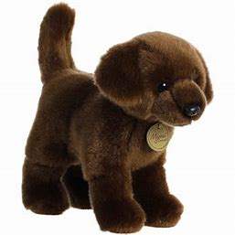 BGAW26400 Stuffed Toy Miyoni Chocolate Lab