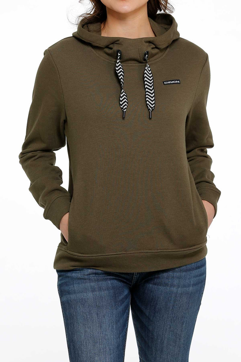 CLMAK7898001 Womens Cinch Hoodie