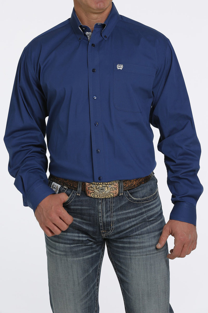 CLMTW1105445 Mens Cinch L/S Shirt Solid