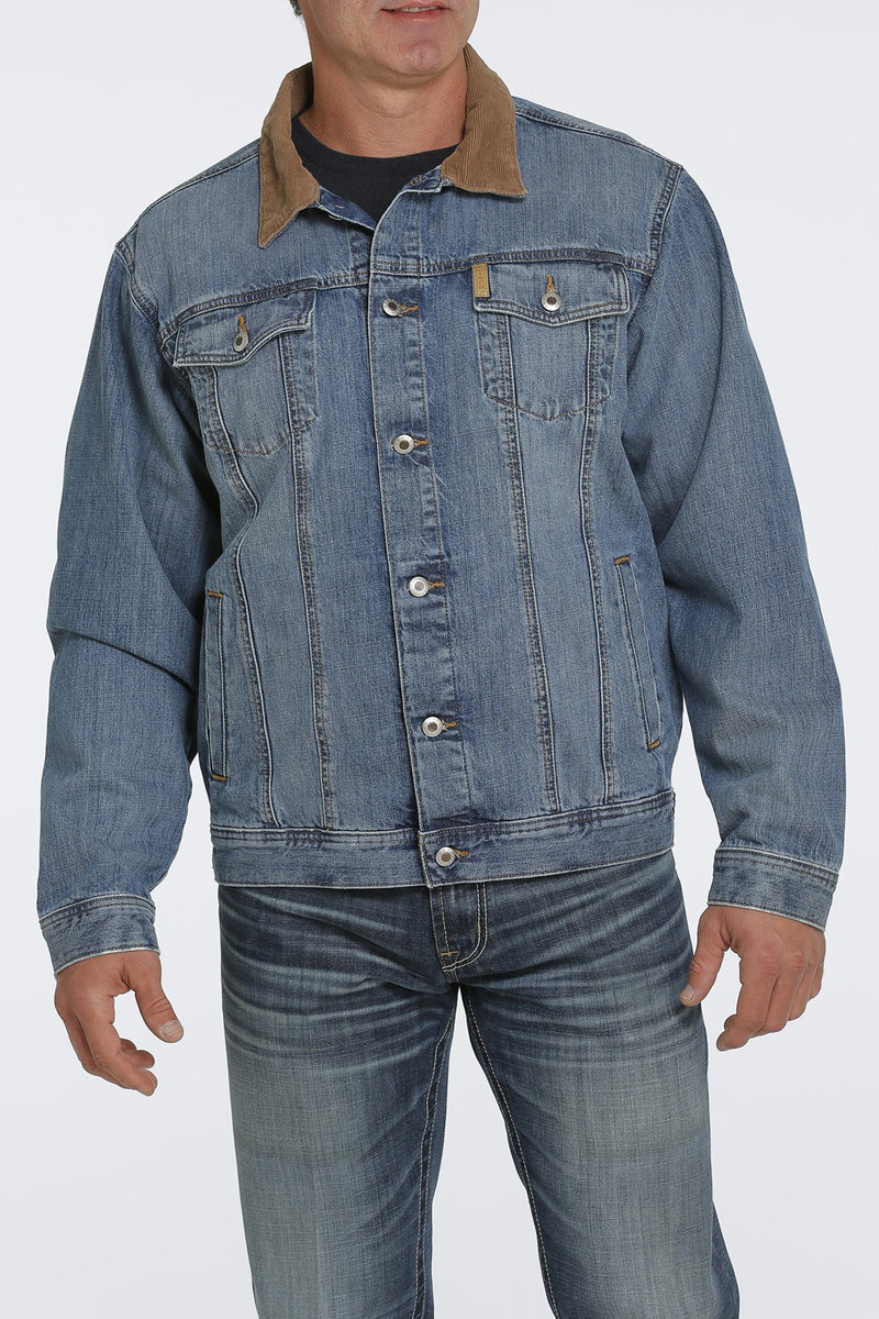 CLMWJ1549002 Mens Cinch Denim Trucker Jacket