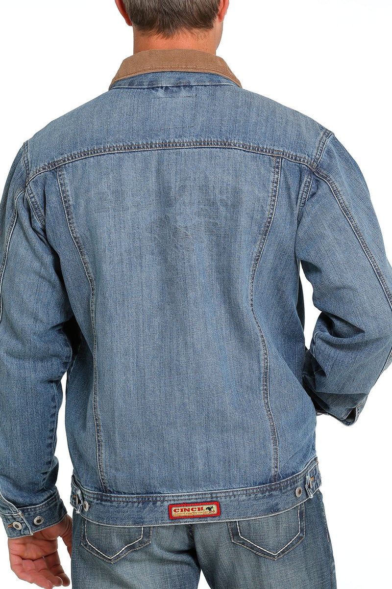 CLMWJ1549002 Mens Cinch Denim Trucker Jacket