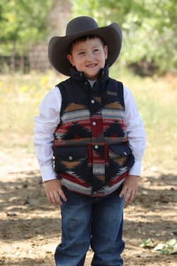 CLMWV5090001 Boys Quilted Vest
