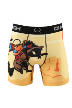 CLMXY6009005 Cinch Men's 6" Boxer Briefs "COWBOY"