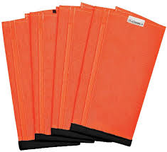 TK3331-L-Orange Shoofly Leggings Set of 4