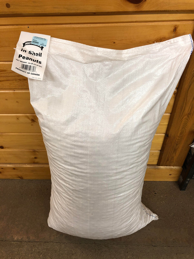 FSPEANUTS-20 Bird Feed Peanuts 44lb in Shell
