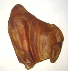 PSPIGEARS Dog Treat Pig Ears Large