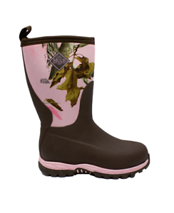 CLMBRG2-6-Brn/Pnk Muck Boot Kids Rugged II