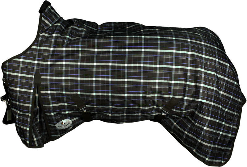 TK4702NB-75"-Navy/Yel Blanket Goliath 600D, 300gm Turnout
