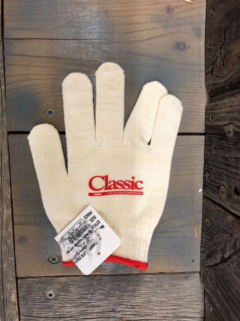 TKCR/CLVLOGO8-SM-Red Glove - Rope - CLASSIC Single