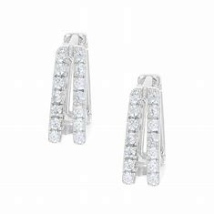 BGER4519 Earrings - Minimal V Stirrup