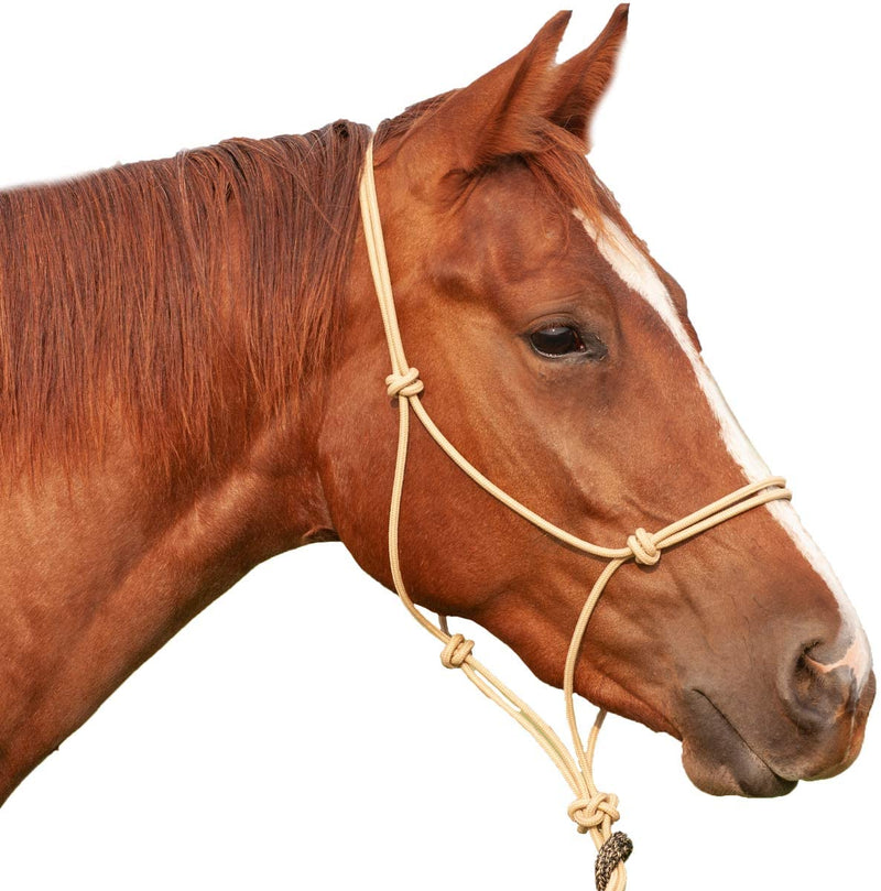 TKCR/HALTER--Tan Halter Rope Premium